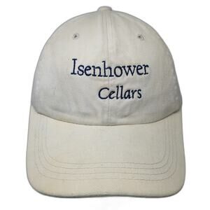 Magic Isenhower Cellars Baseball Cap Beige One Size Slideback Hat Cotton